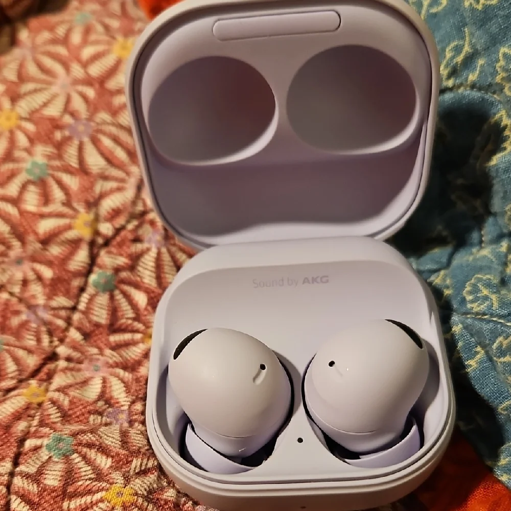 Samsung Pastel Purple Earbuds Case